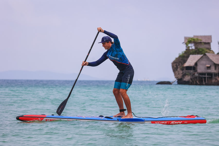 starboard sprint inflatable paddleboard SUP