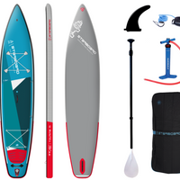 Starboard inflatable SUP touring Paddle board with paddle