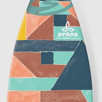 surftech x prana collab carbon adjustable paddle SUP paddle board paddle blade with colorful block design decals 86 square inch blade