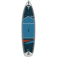 Tahe Beach SupYak 11'6" inflatable SUP paddle board deck view