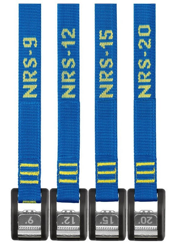 NRS NRS Buckle Bumpers Tie Down Straps (1 pair) - Mike's Paddle