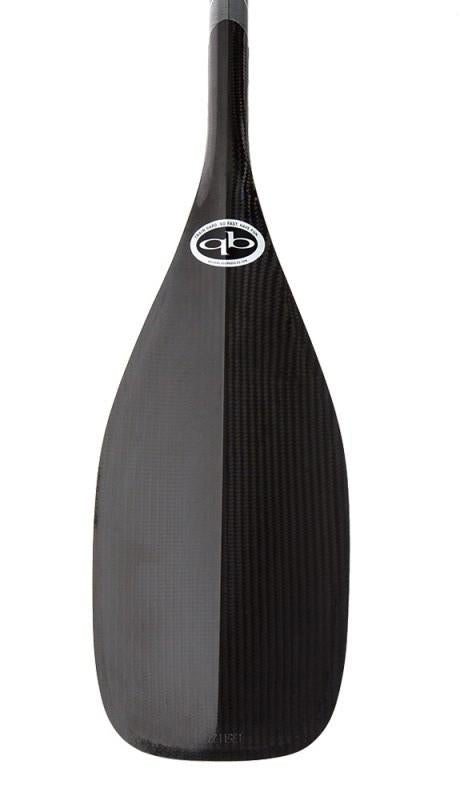 QuickBlade Trifecta Blade Back black and white SUP paddle board paddle blade