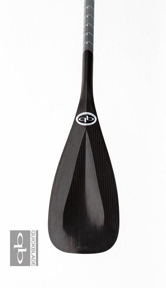 Quickblade V-drive Back SUP paddle board paddle black and white