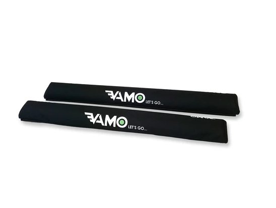 Vamo Rack pads for Aero Style car rooftop board transport